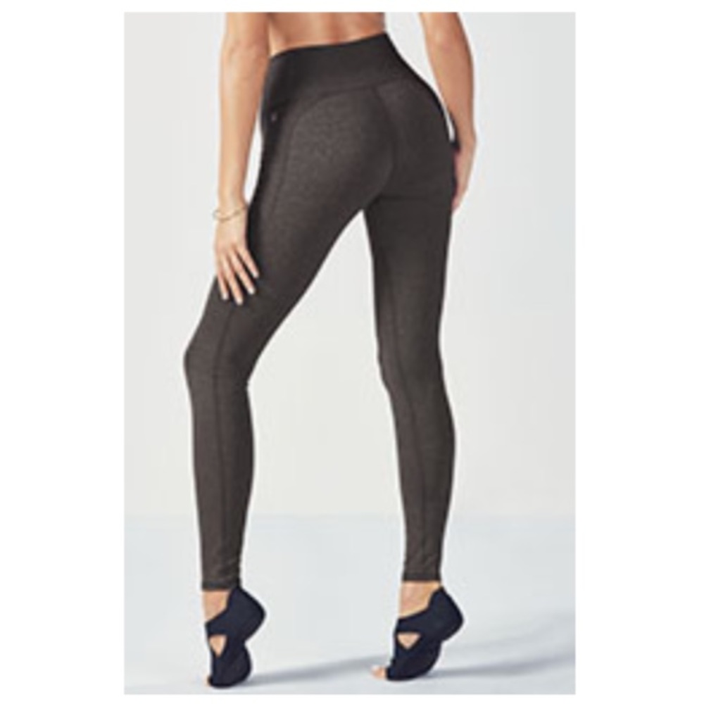 Grey Fabletics High-Rise Leggings